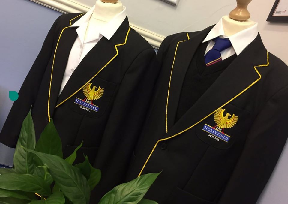 Hollyfield School uniforms