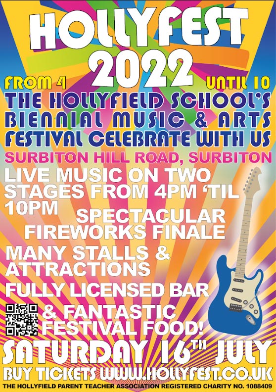 Hollyfest 2022, A student festival at Hollyfield School in Surbiton, London